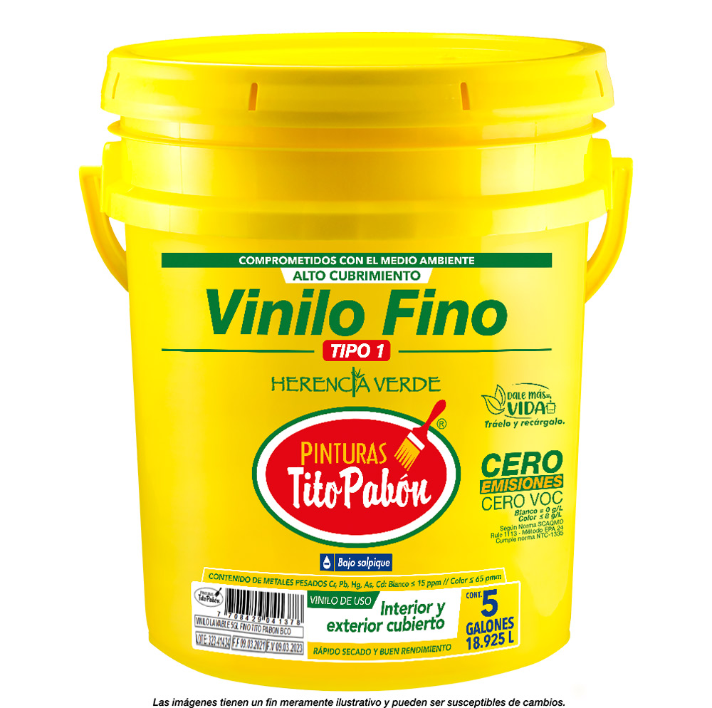 VINILO TITO PABON TIPO 1 CUÑETE