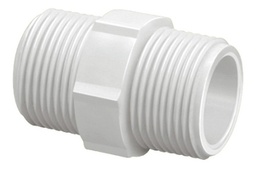 [1010] NIPLE PVC ROSCADO 1/2"