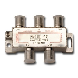 [1010] (E2)SPLITER COAXIAL 1 ENTRADA 4 SALIDAS